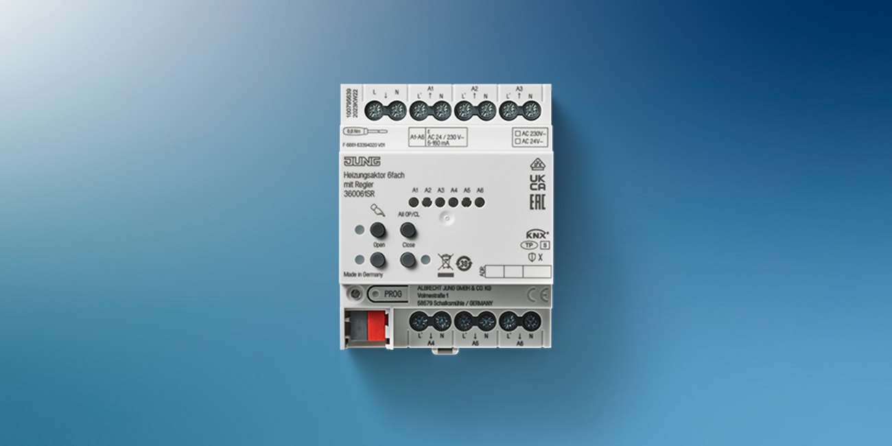 KNX Heizungsaktor 6-fach bei Ihr Stadt Elektriker in Wörgl