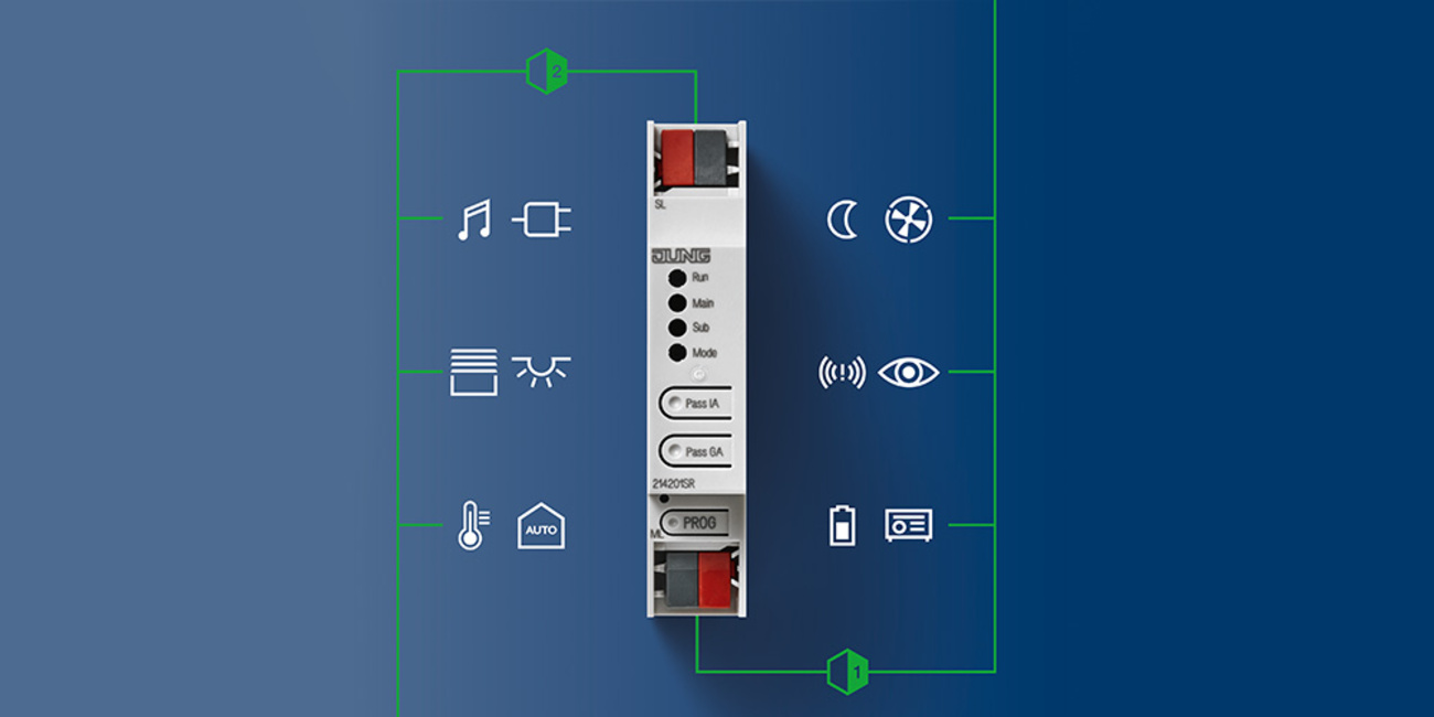 KNX Bereichs- und Linienkoppler bei Ihr Stadt Elektriker in Wörgl